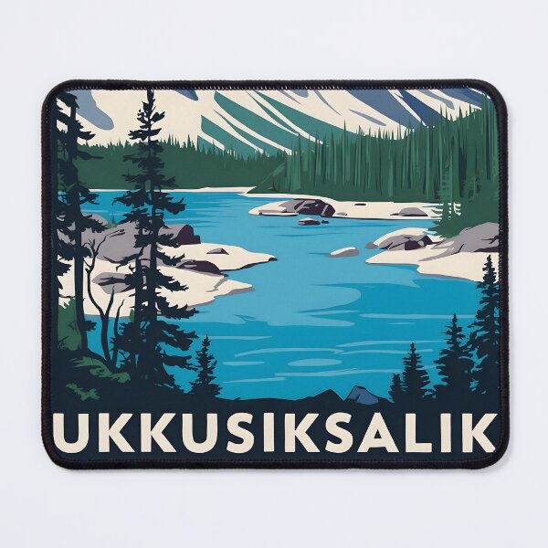 Item preview, Ukkusiksalik National Park Canada Vintage Travel Tourism  designed and sold by TravelersGems.