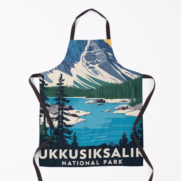 Item preview, Ukkusiksalik National Park Canada Vintage Travel Tourism  designed and sold by TravelersGems.