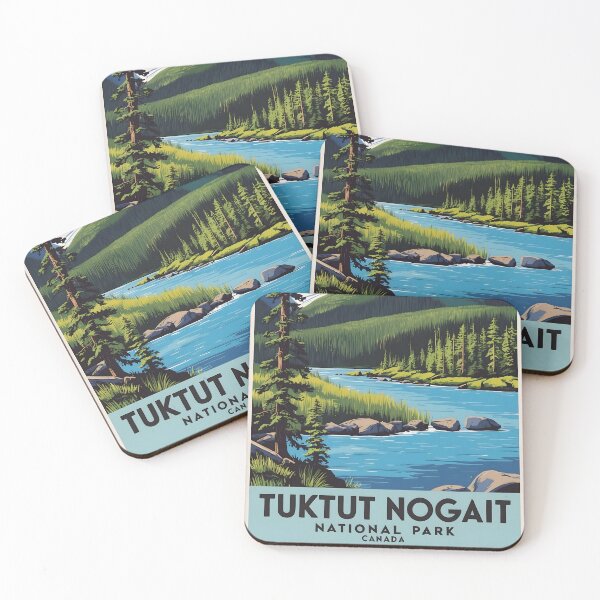 Item preview, Tuktut Nogait National Park Canada Vintage Travel Tourism  designed and sold by TravelersGems.