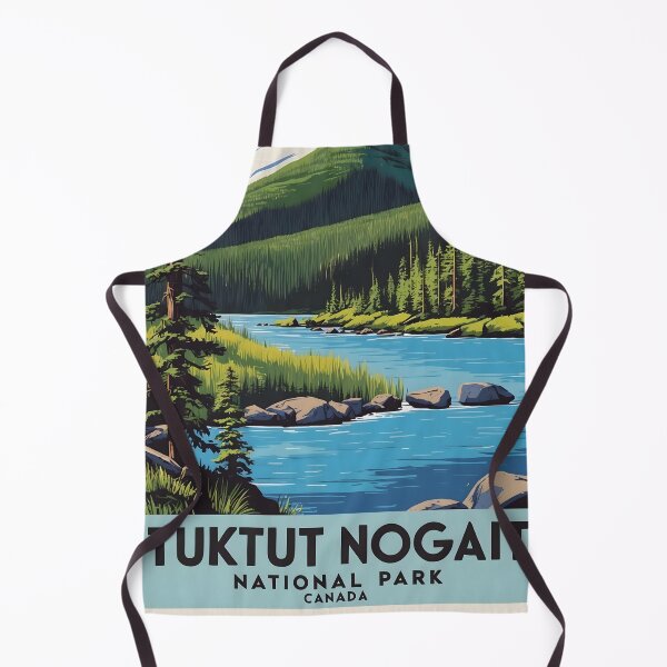 Item preview, Tuktut Nogait National Park Canada Vintage Travel Tourism designed and sold by TravelersGems.