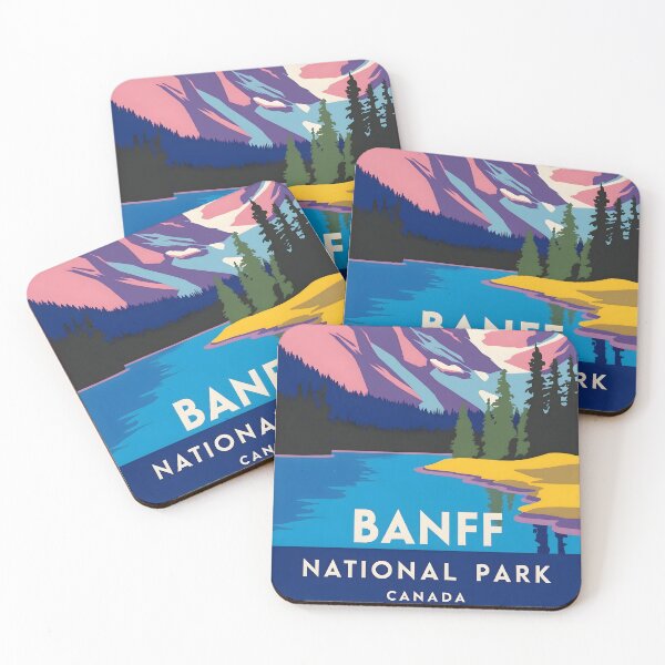 Item preview, Banff National Park Canada Vintage Travel Tourism  designed and sold by TravelersGems.