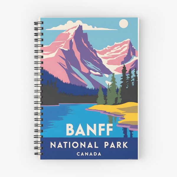 Item preview, Banff National Park Canada Vintage Travel Tourism  designed and sold by TravelersGems.