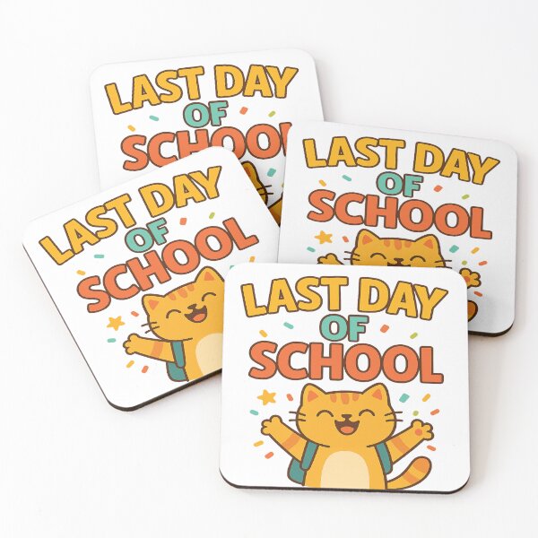 Item preview, Last Day of School, Celebration Cat T-Shirt designed and sold by Nubrixa-Studio.