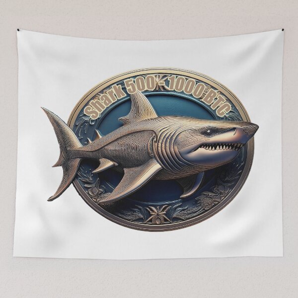 Item preview, Shark crypto coin designed and sold by Andre Faubert.