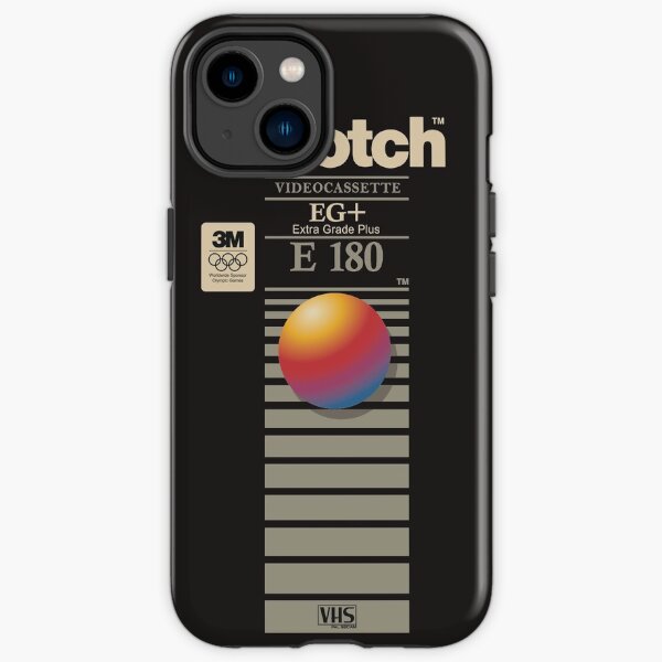 VHS Scotch E180 iPhone Tough Case
