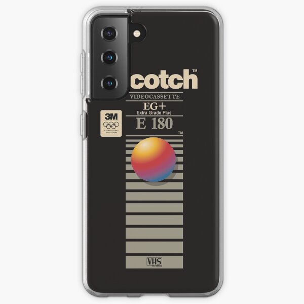 VHS Scotch E180 Samsung Galaxy Soft Case