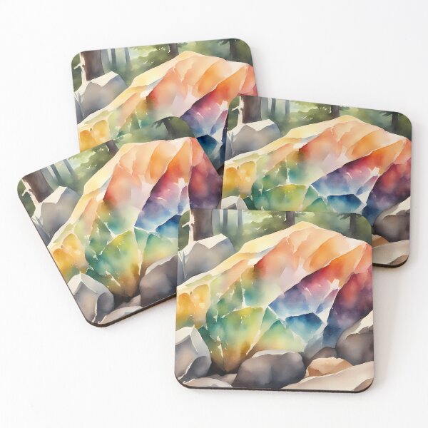 Item preview, Rainbow Crystal Rock designed and sold by CalmnessbyChoice.