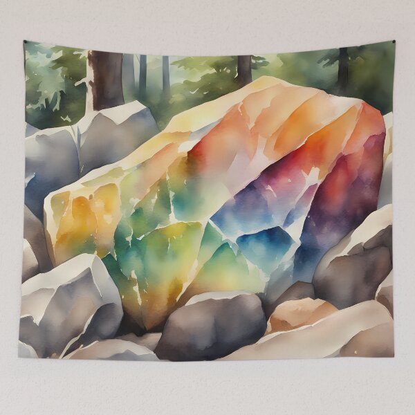 Item preview, Rainbow Crystal Rock designed and sold by CalmnessbyChoice.