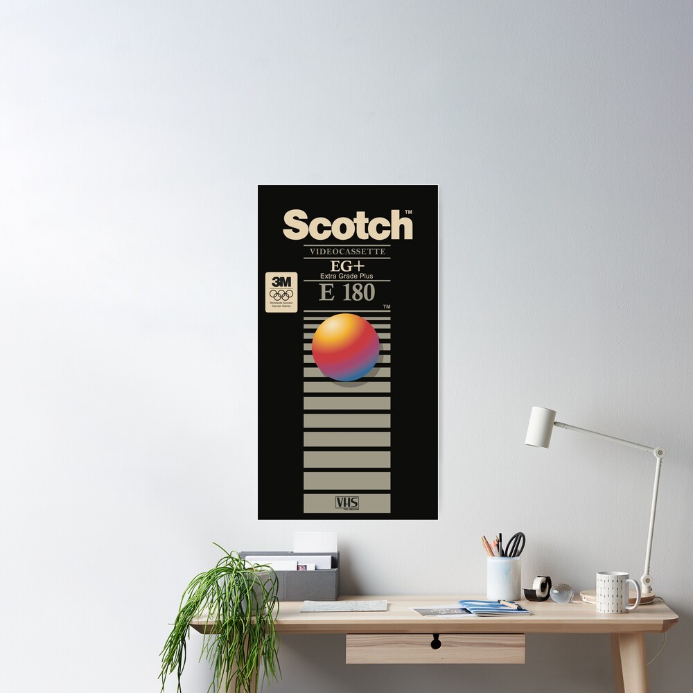 Disover VHS Scotch E180 | Poster