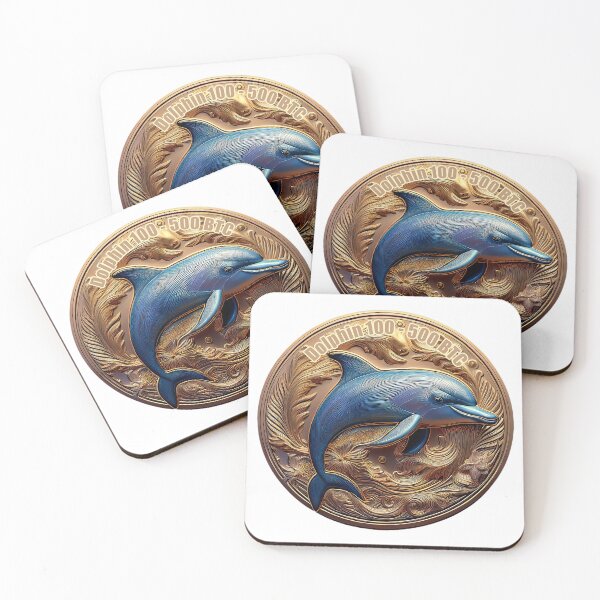 Item preview, Dolphin crypto coin designed and sold by Andre Faubert.