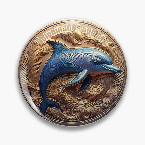 Item preview, Dolphin crypto coin designed and sold by Andre Faubert.
