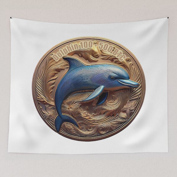 Item preview, Dolphin crypto coin designed and sold by Andre Faubert.