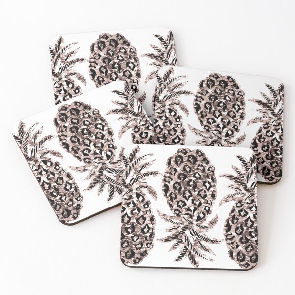 Item preview, Pineapple metallic , Mustard yellow designed and sold by MagentaRose.