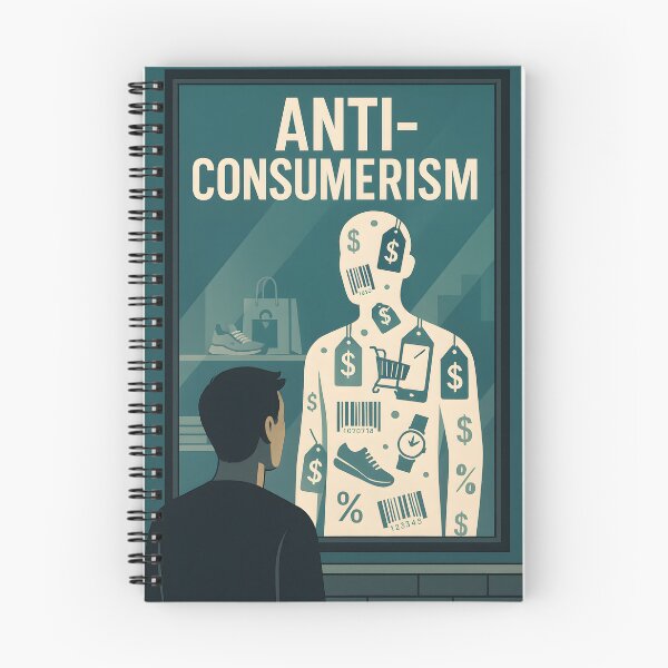 Item preview, Anti-Consumerism – You are more than your wallet designed and sold by Rotfront Studio.