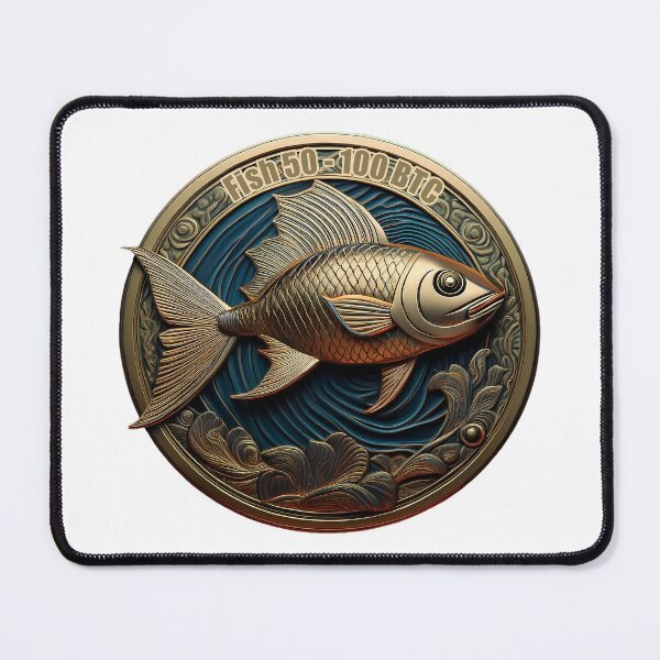 Item preview, Fish crypto coin designed and sold by Andre Faubert.