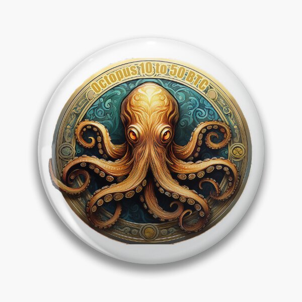 Item preview, Octopus cripto coin designed and sold by Andre Faubert.