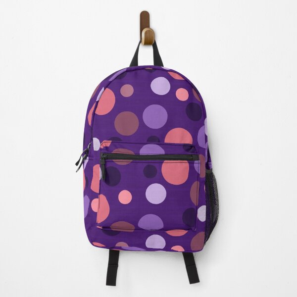 Item preview, Half-Drop Bold Purple & Pink Irregular Polka Dots designed and sold by Saki Desjardins.