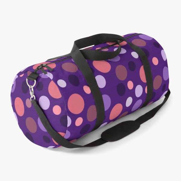 Item preview, Half-Drop Bold Purple & Pink Irregular Polka Dots designed and sold by Saki Desjardins.