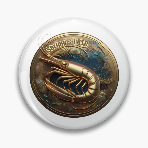 Item preview, Shrimp crypto coin designed and sold by Andre Faubert.
