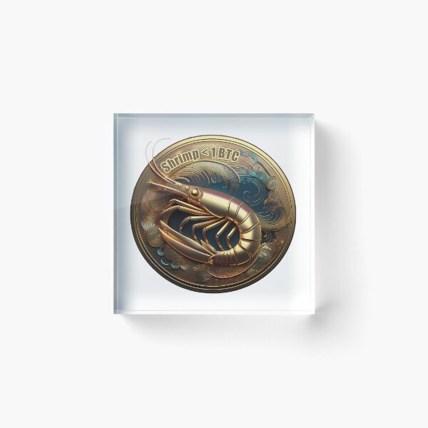 Item preview, Shrimp crypto coin designed and sold by Andre Faubert.