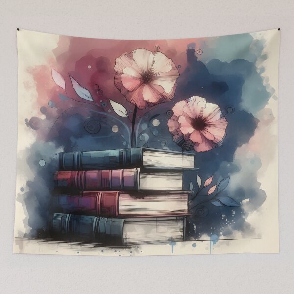 Item preview, Floral Books designed and sold by GraphicsClub.