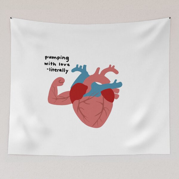 Item preview, pumping heart designed and sold by rosipos.