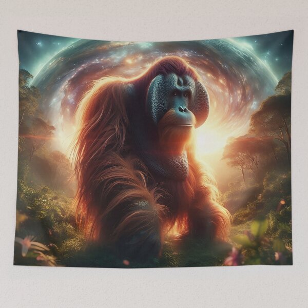 Item preview, Orangutan Art #12 | Great Apes Lovers designed and sold by ksgraphics222.