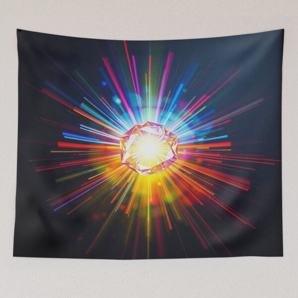 Item preview, Magical Prism Glow – Light breaks into fascinating rainbow colors and creates a dreamy atmosphere designed and sold by FotoworldEdel.