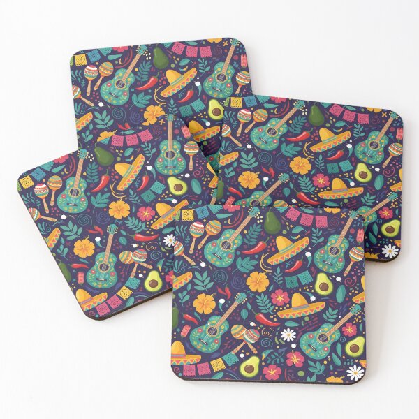 Item preview, Festive Cinco de Mayo Fiesta Pattern designed and sold by tretyakov.