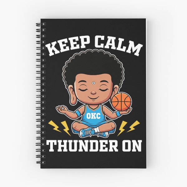 Artikelvorschau, KEEP CALM AND THUNDER ON - OKC THUNDER BASKETBALL entworfen und verkauft von KEF Custom.