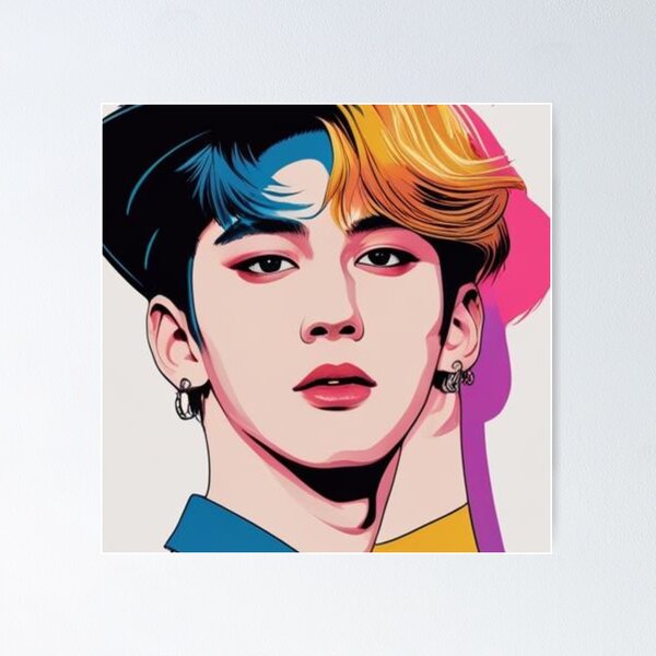 Idol Portrait Illustration Poster