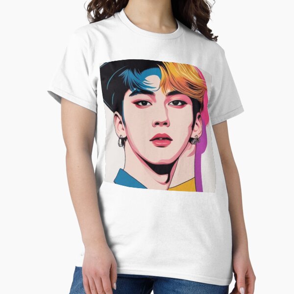 Idol Portrait Illustration Classic T-Shirt