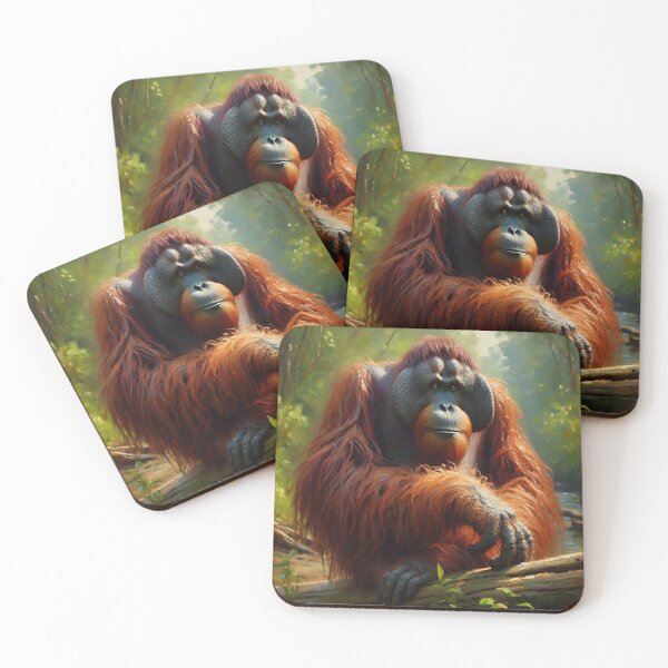Item preview, Orangutan Art #13 | Great Apes Lovers designed and sold by ksgraphics222.