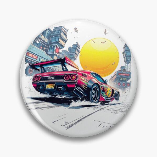 Item preview, fast and furious muscle pink and red drifting car classic designed and sold by koringaFTS.