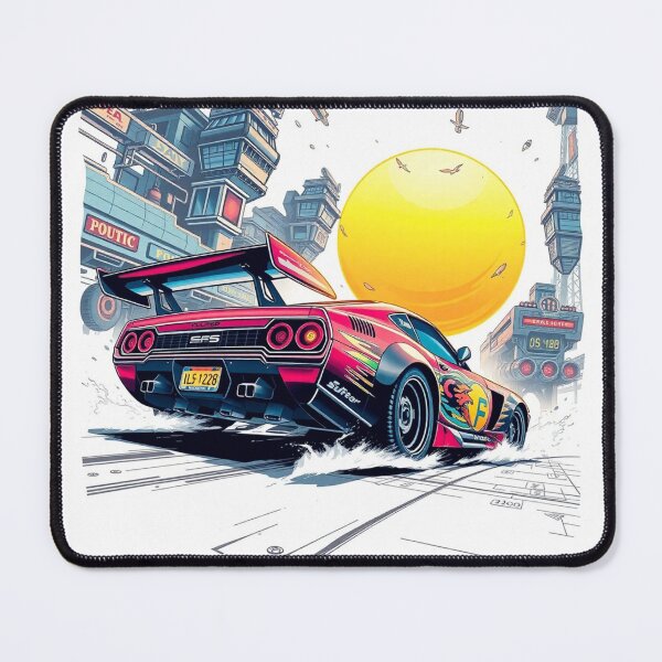 Item preview, fast and furious muscle pink and red drifting car classic designed and sold by koringaFTS.