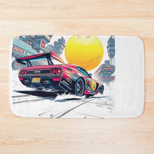 Item preview, fast and furious muscle pink and red drifting car classic designed and sold by koringaFTS.