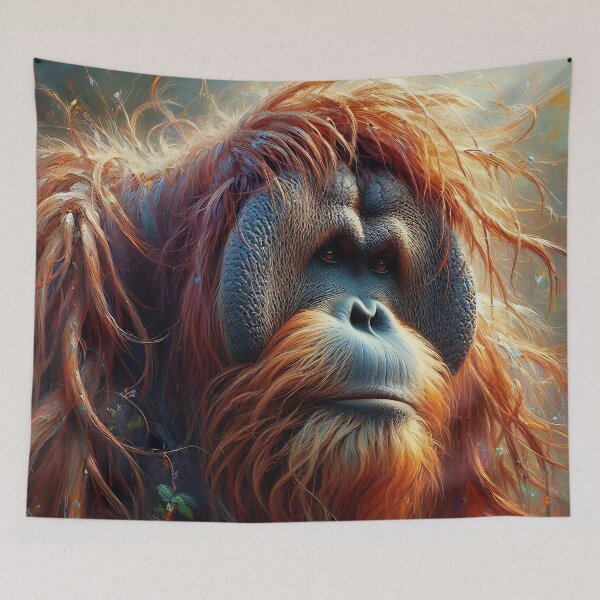 Item preview, Orangutan Art #14 | Great Apes Lovers designed and sold by ksgraphics222.
