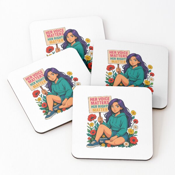 Item preview, Her voice matters designed and sold by Bluntdivas.