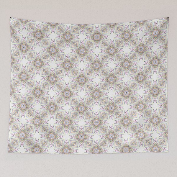 Item preview, rainbow prismatic colorful seamless repeat pattern designed and sold by Abrahamjrnd.