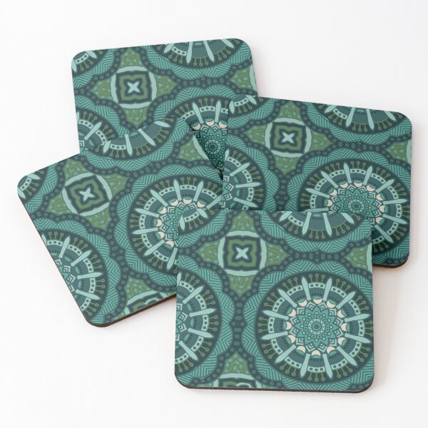 Item preview, Mandala émeraude designed and sold by SlowLifeConcept.