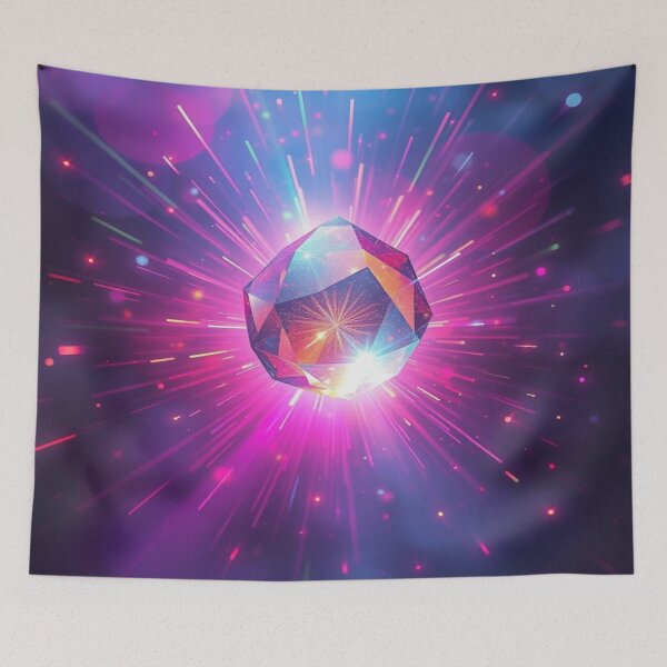 Item preview, Magical Prism Glow – Light breaks into fascinating rainbow colors and creates a dreamy atmosphere designed and sold by FotoworldEdel.