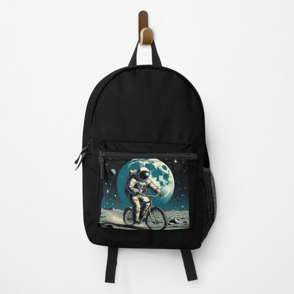 Item preview, astronaut cycling in space designed and sold by Dogandesighn.