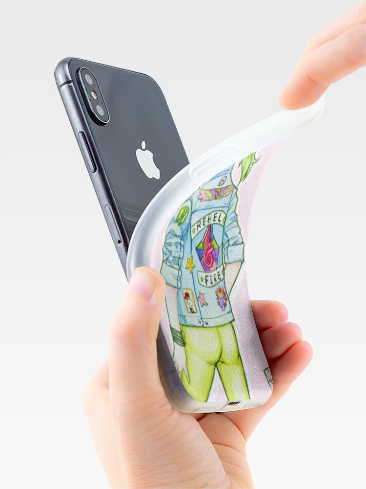 Alternate view of FlashBack Chick iPhone Case & Cover