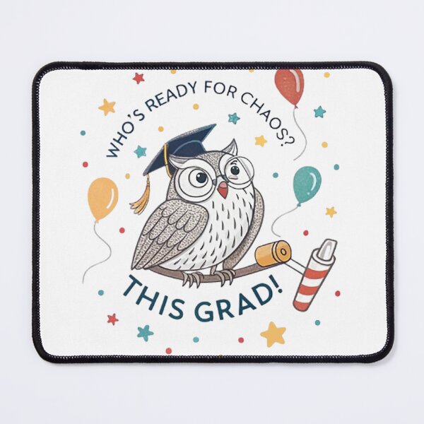 Item preview, Who's ready for chaos? This grad! designed and sold by likbatonboot.