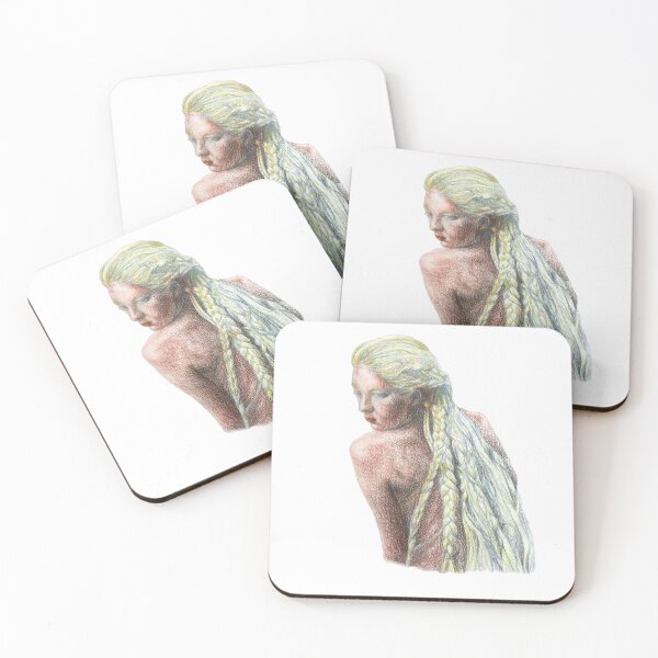 Item preview, woman with braids designed and sold by Francescamar8.
