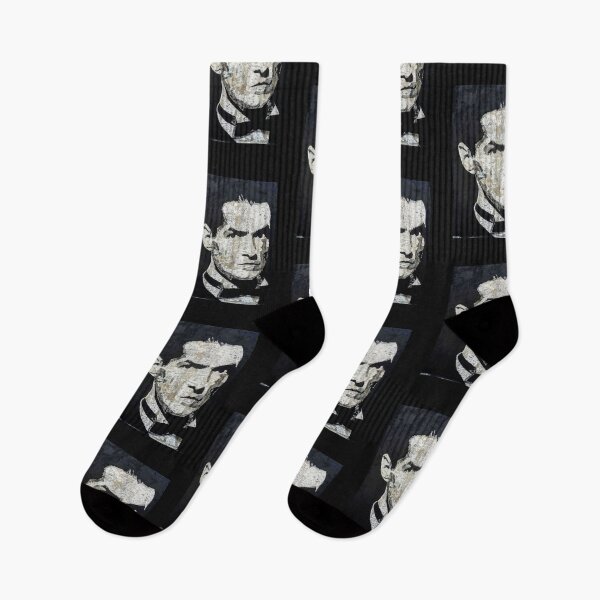 Item preview, street art charlie sheen fan art designed and sold by Ratatatts.