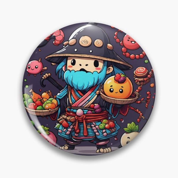 Item preview, Delicious Food Samurai... designed and sold by Vj-Sets-Shop.