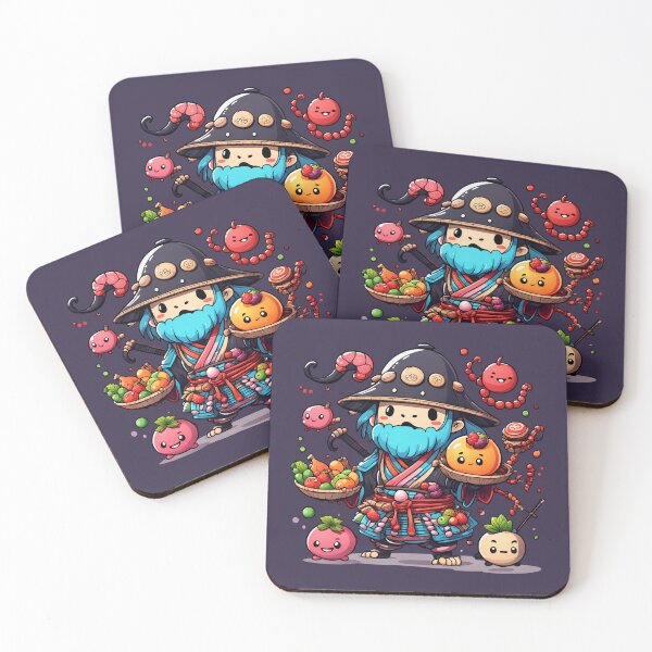 Item preview, Delicious Food Samurai... designed and sold by Vj-Sets-Shop.