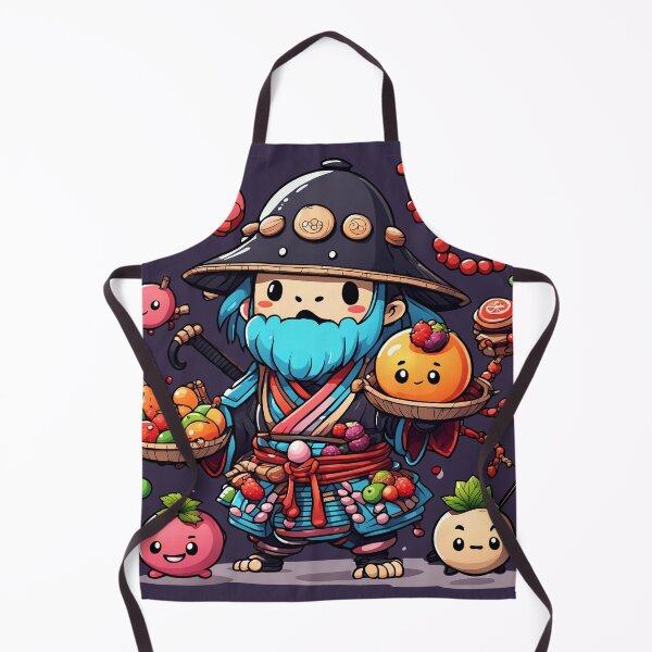 Item preview, Delicious Food Samurai... designed and sold by Vj-Sets-Shop.