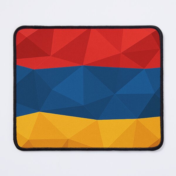 Item preview, Armenia Flag – Low-Poly Modern Style designed and sold by PrometheusStyle.